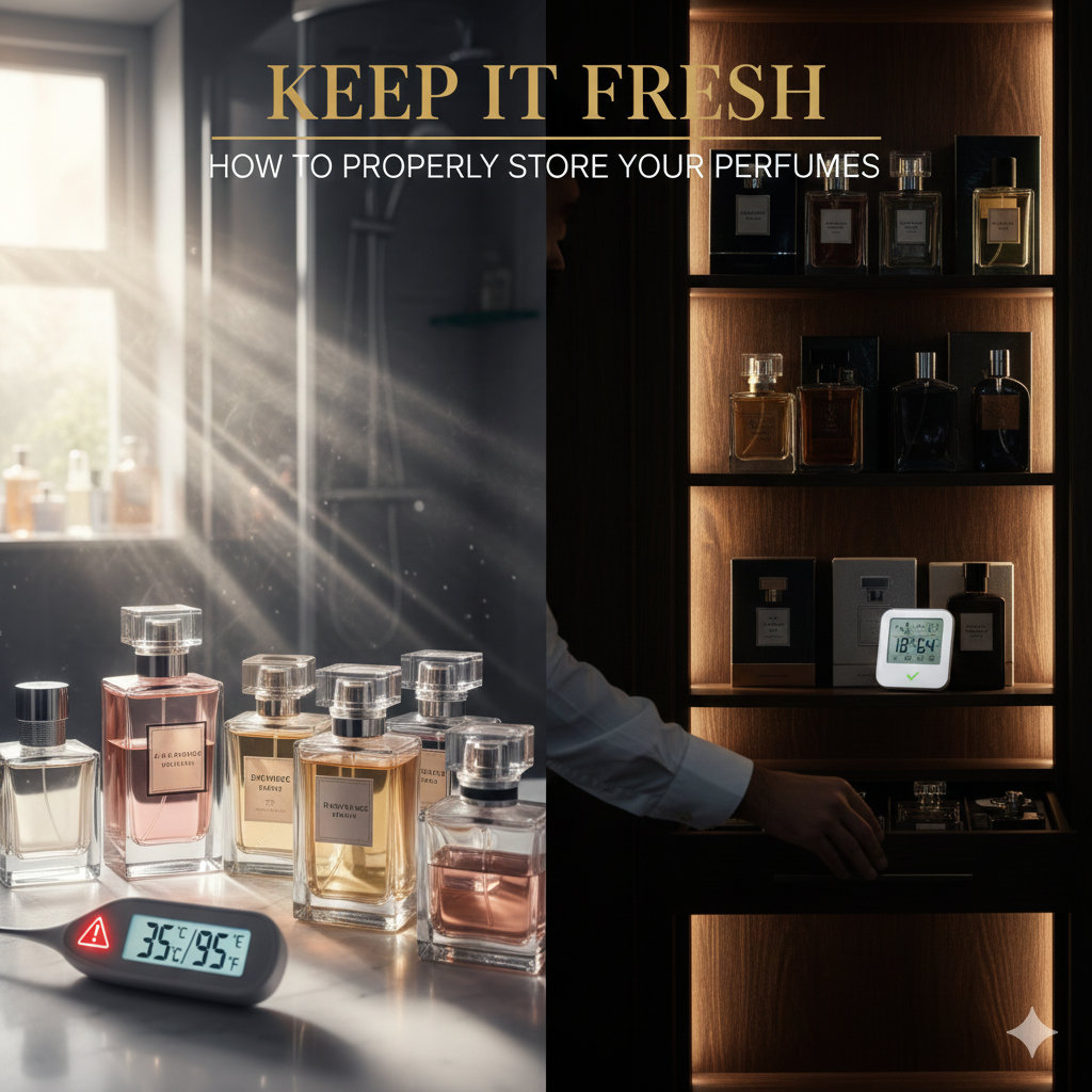 Keep It Fresh How to Properly Store Your Perfumes and Prevent Them From Turning