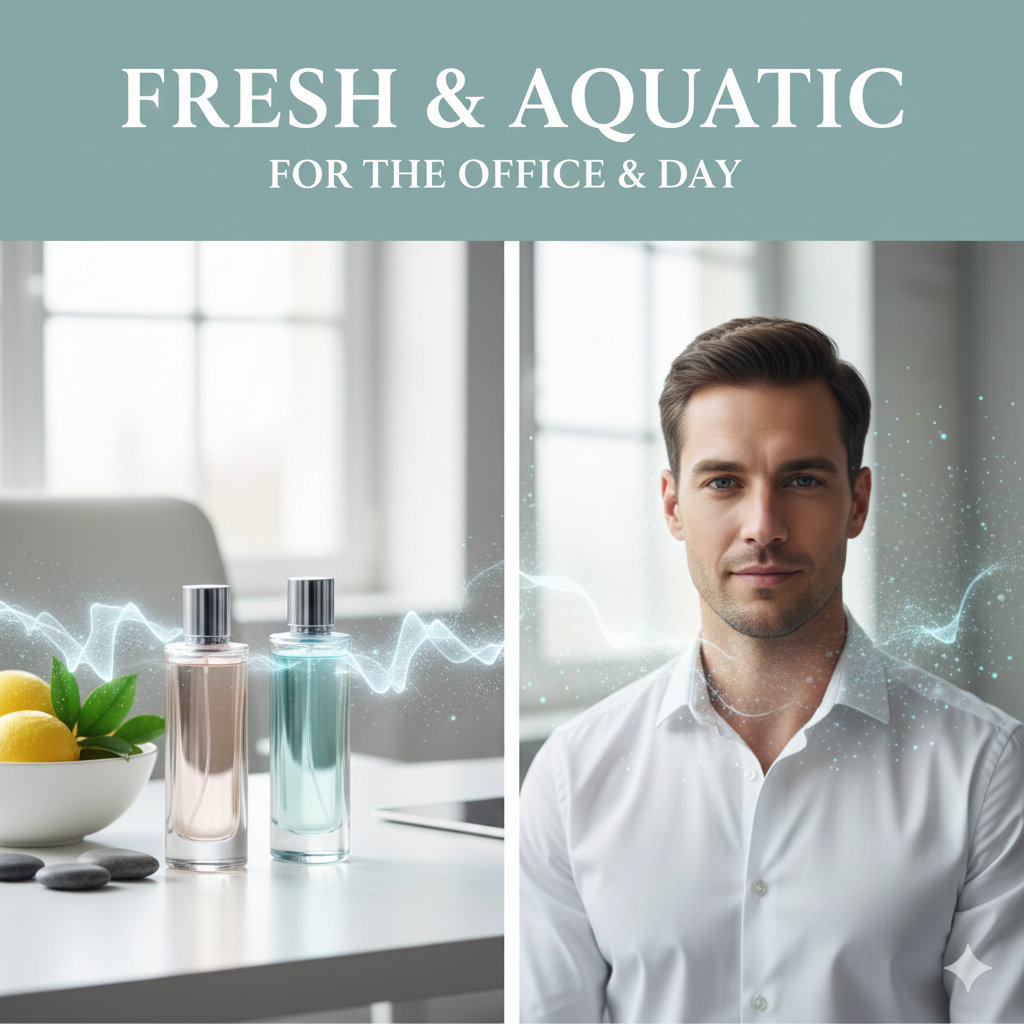 The Best Fresh & Aquatic Fragrances for the Office and Daytime Wear